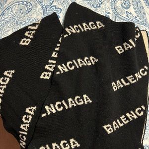 Authentic Balenciaga Wool Scarf